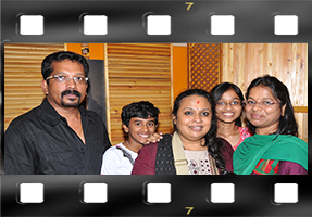 Audio recording studio session at WWAMMA